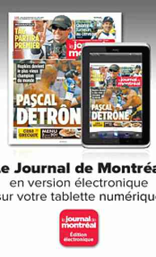 Journal de Montréal - pour HC 1