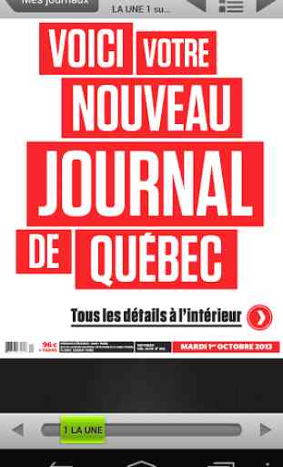Journal de Québec - éditionE 1