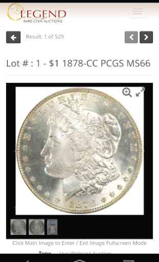 Legend Rare Coin Auctions 2
