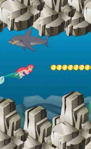 Mermaid Ariel Shark Attack 2