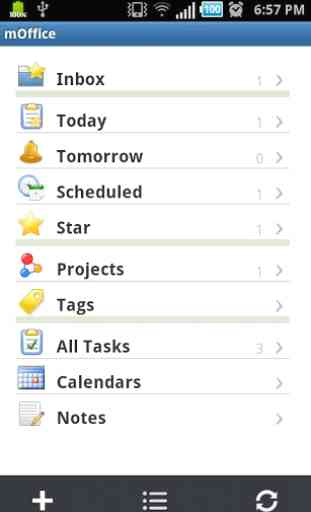 mOffice - calendar/task sync 2