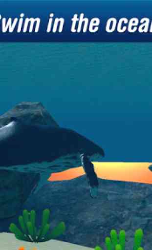 Ocean Whale Simulator 3D 3