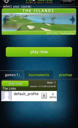 Pro Rated Mobile Golf Tour 1