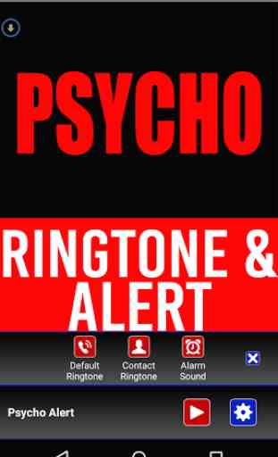Psycho Theme Ringtone & Alert 2
