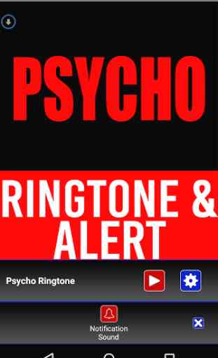 Psycho Theme Ringtone & Alert 3