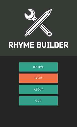 Rhyme Builder 1