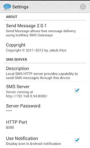 Send Message + SMS Server 3