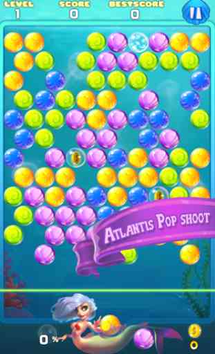 Shoot Bubble Atlantis Pop 1