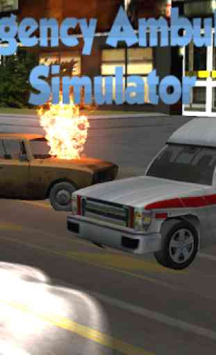 simulateur ambulance d'urgence 1