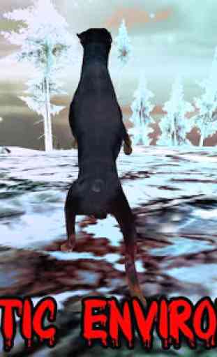 Simulateur de Snow Dog 3D 3