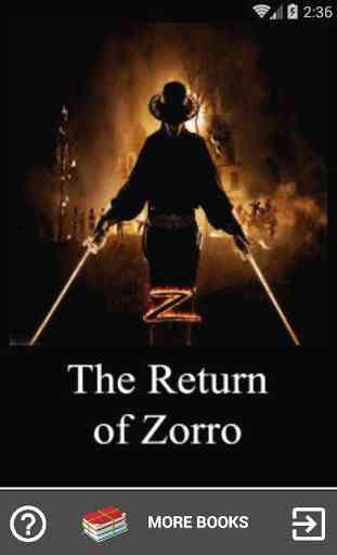 The Return of Zorro 1