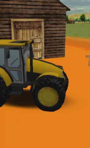 Tractor parking 3D farm driver 4