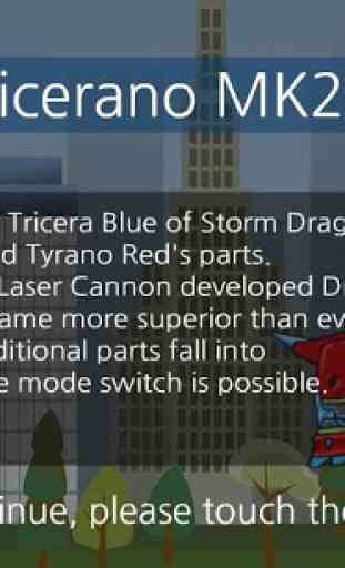 Tyranno+Tricera2-Combine! Dino Robot:Dinosaur Game 1