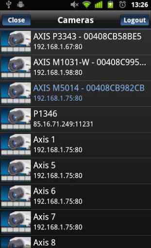 Viewer for Axis Camera Station 3