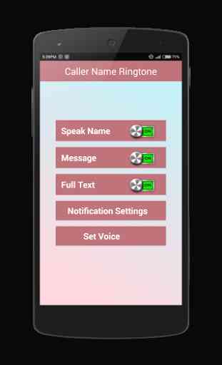 True Voice Call-SMS Announcer 2