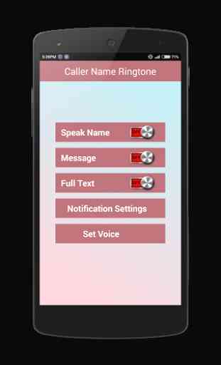 True Voice Call-SMS Announcer 3