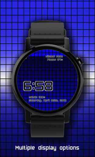 Wear Watch Face: Color Pixel 2
