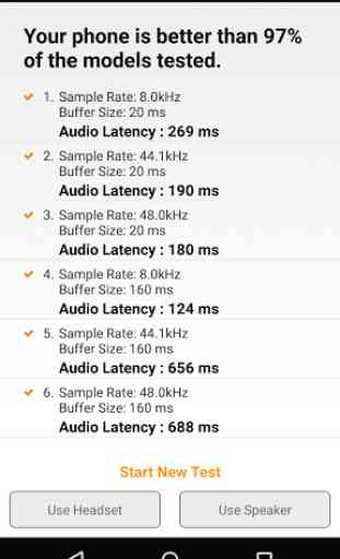 Zoiper Audio Latency Benchmark 4