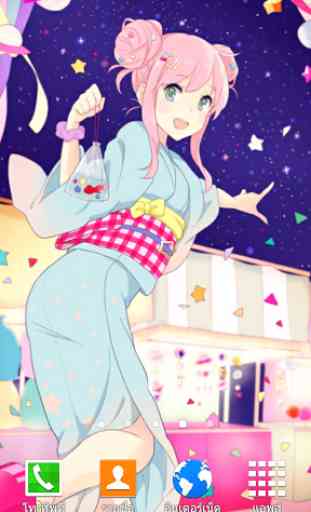 Anime Girls Yukata Wallpaper 4