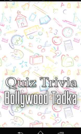 Bollywood Tadka - Quiz Trivia 1