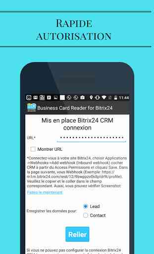 Biz Card Reader for Bitrix24 2