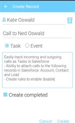 Call Tracker for Salesforce 4