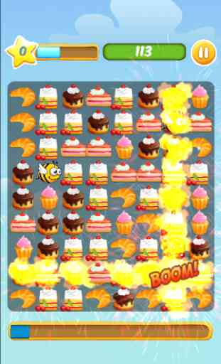 Candy Cake Mania-Match 3 Cakes 4