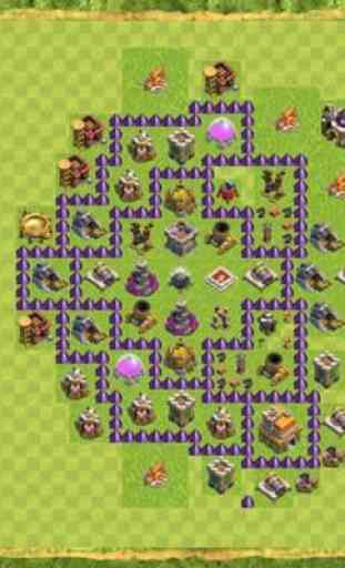 Formation TH 7 Clash Of Clans 1