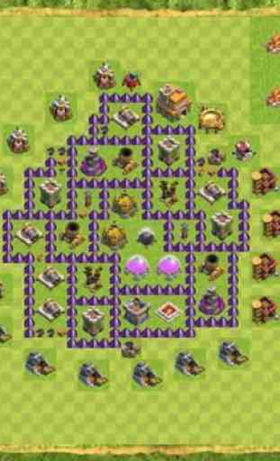 Formation TH 7 Clash Of Clans 3