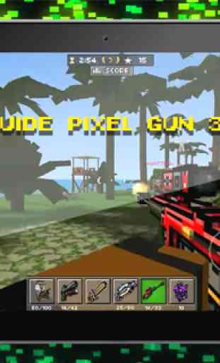 Guide pour Pixel Gun 3D 2