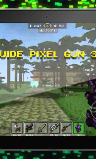 Guide pour Pixel Gun 3D 3