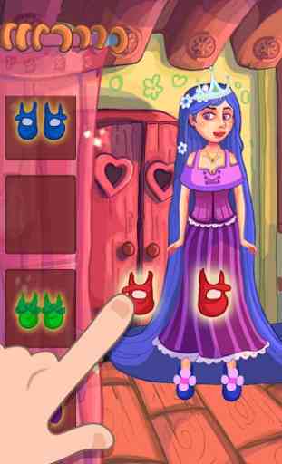 Habille la princesse Raiponce 2