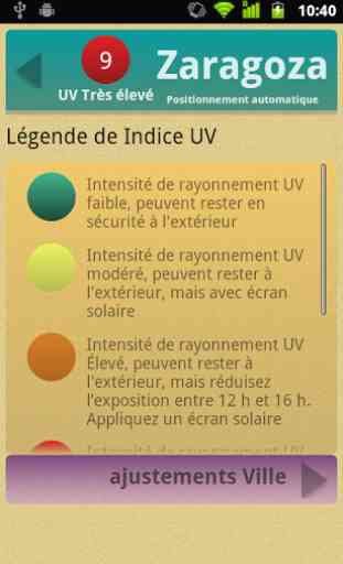 Indice UV 2