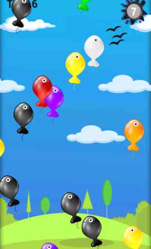 Kids Color Shape Balloon Game 3