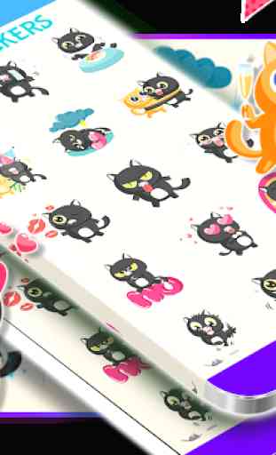 Kitty Messenger Stickers 2