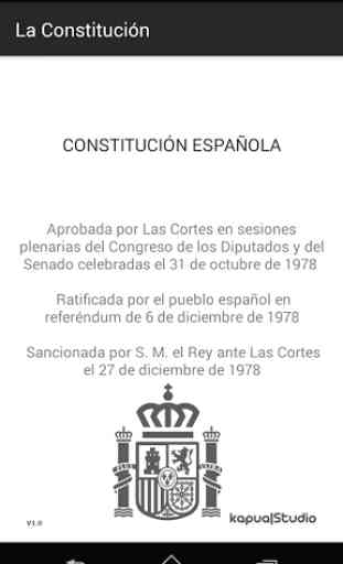 La Constitución Española 1