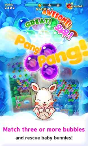 Pop Pop Bunny - Bubble Shooter 2