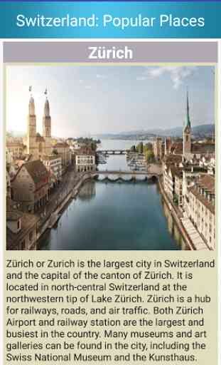 Switzerland Top Tourist Places 3
