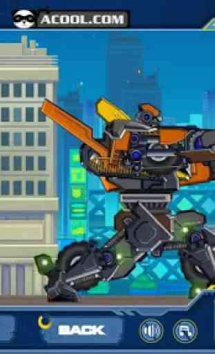 Toy Robot War:Robot Excavator 3