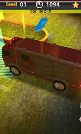 Truck Parking 3D: Fire Truck 2
