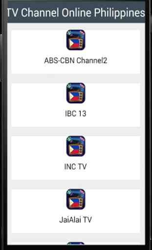 TV Channel Online Philippines 1