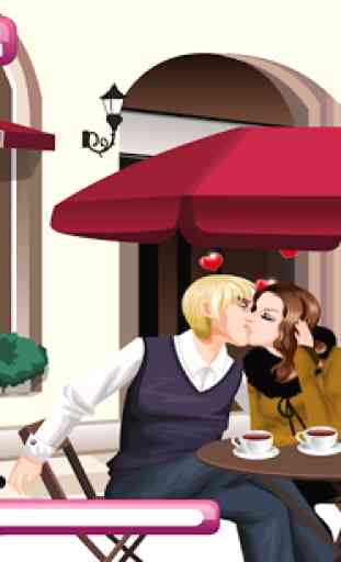 Valentine Kissing Jeu 3