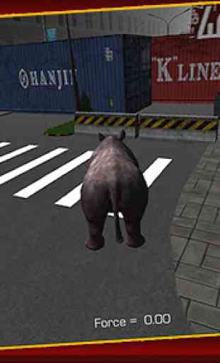 Angry 3D Rhino Simulator 2