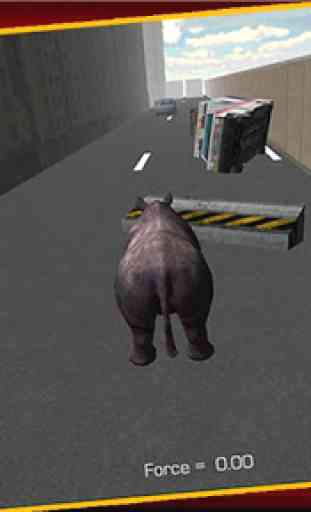 Angry 3D Rhino Simulator 3
