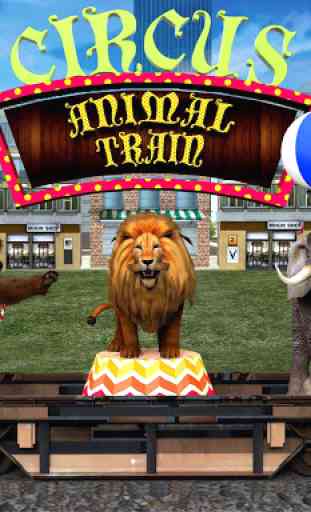 Animal Circus Transport Train 1