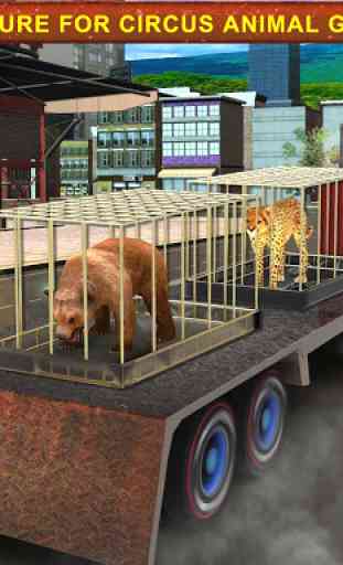 Animal Circus Transport Train 3