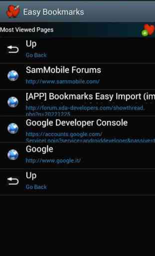 Bookmarks Easy Import 4