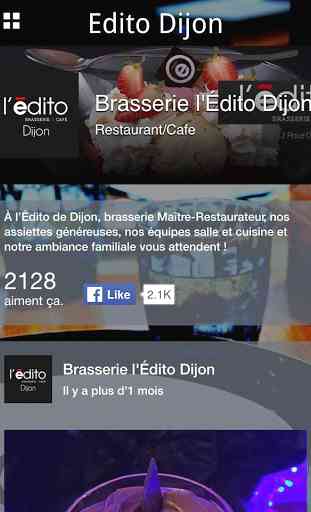 Brasserie l'Édito Dijon 2