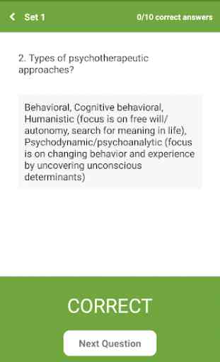 CBT Cognitive Behavioral Therapy Flashcard 2018 2