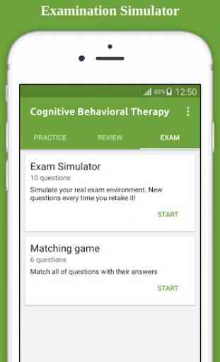 CBT Cognitive Behavioral Therapy Flashcard 2018 4